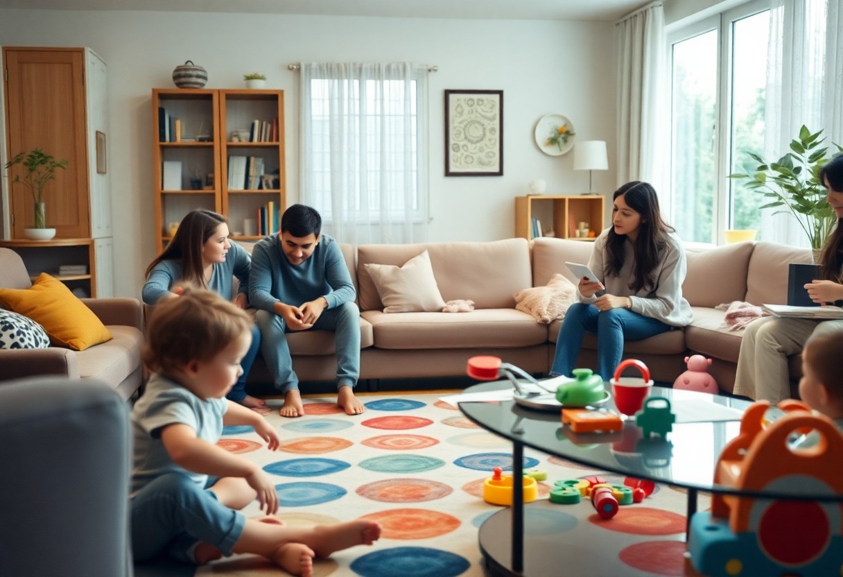 Servizi di babysitting condiviso per famiglie che risparmiano